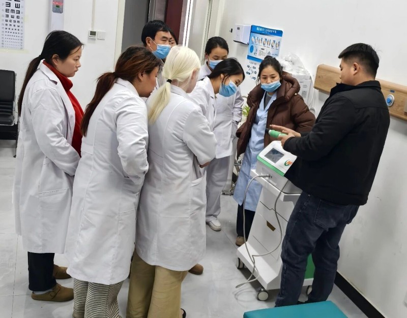 凱思特助力洛陽醫(yī)療機(jī)構(gòu)開展RSWT氣壓彈道式?jīng)_擊波療法